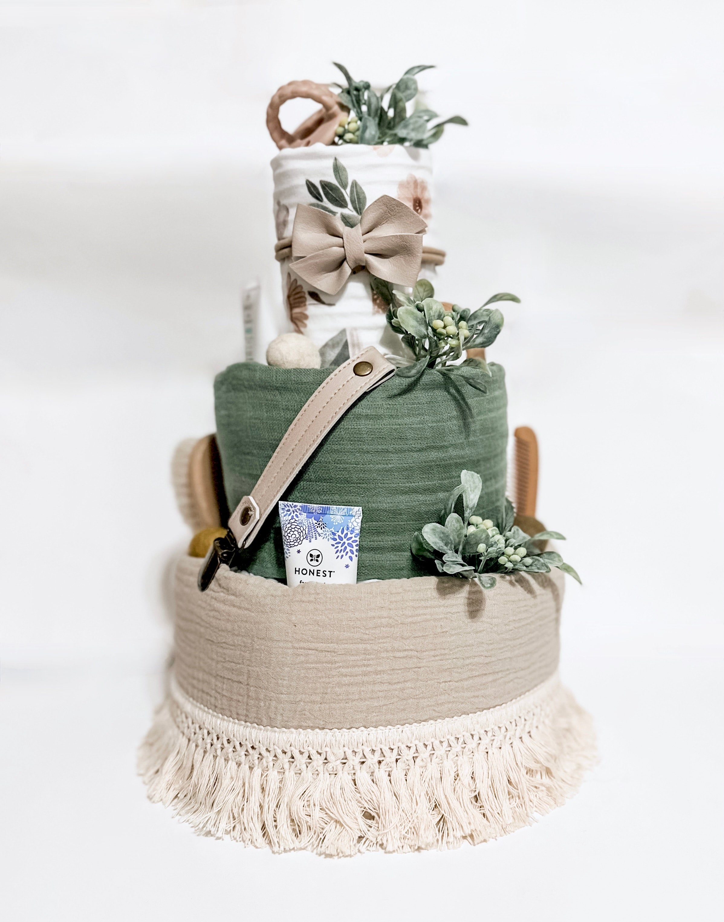 Shower Centerpieces Baby Girl Diaper Cakes For Baby Showers Safari