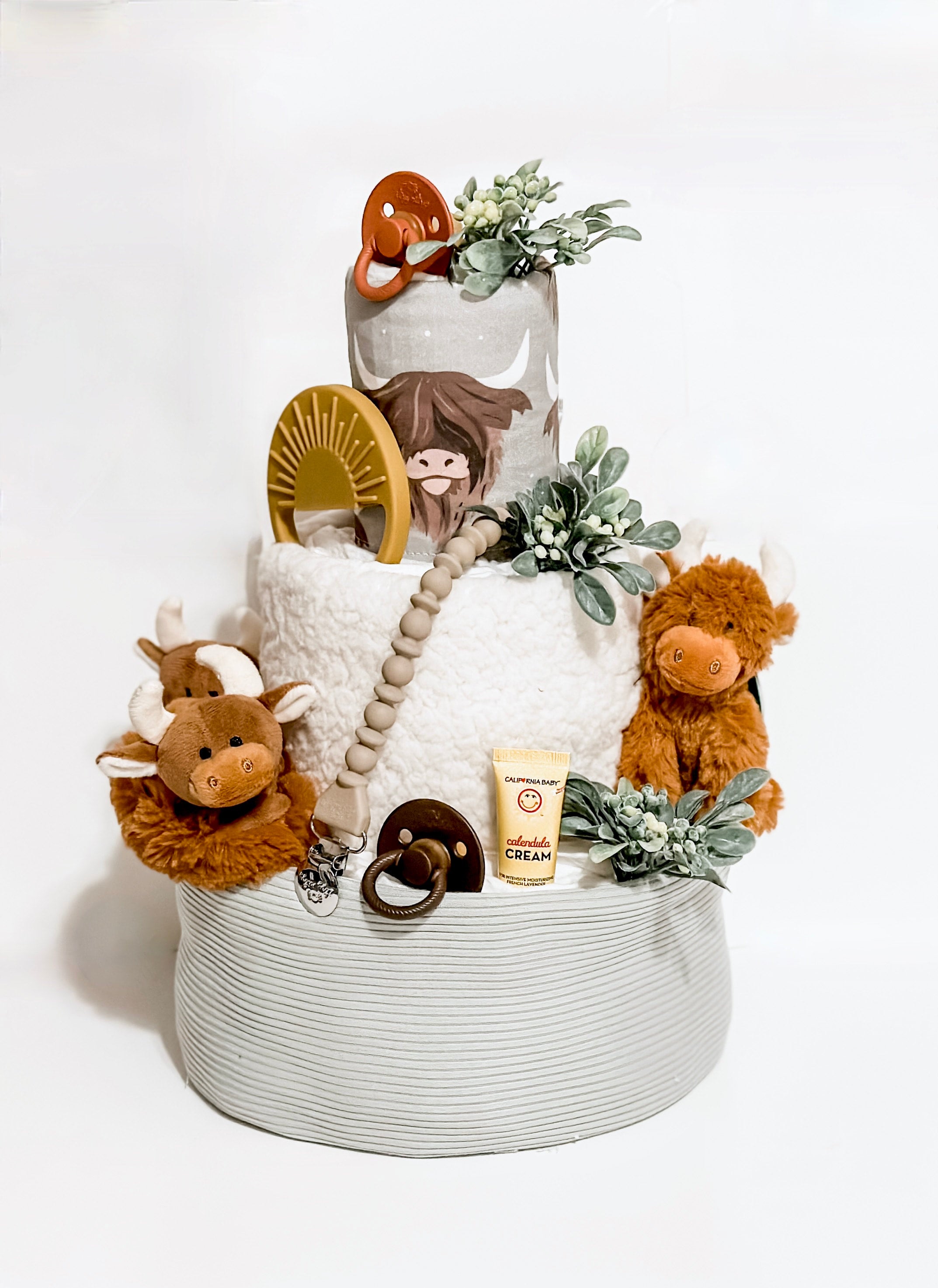 Moose diaper hot sale cake