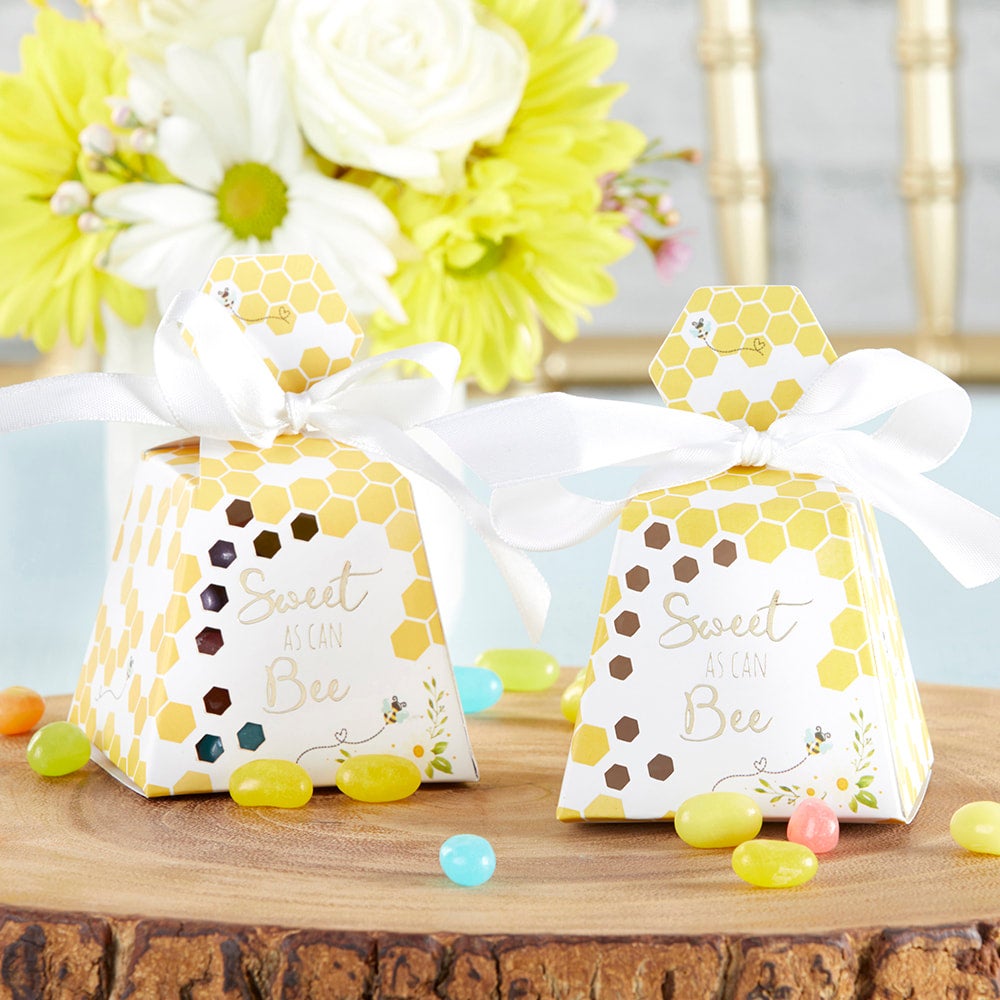 Baby shower favor box sales